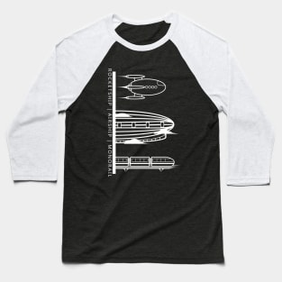 ROCKETSHIP | AIRSHIP | MONORAIL Baseball T-Shirt